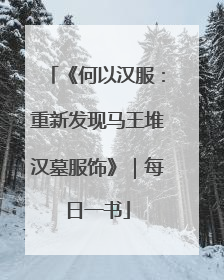 《何以汉服：重新发现马王堆汉墓服饰》｜每日一书