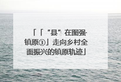 「“县”在图强·镇原③」走向乡村全面振兴的镇原轨迹