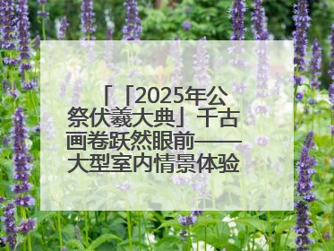 「2025年公祭伏羲大典」千古画卷跃然眼前——大型室内情景体验剧《天水千古秀》演出侧记