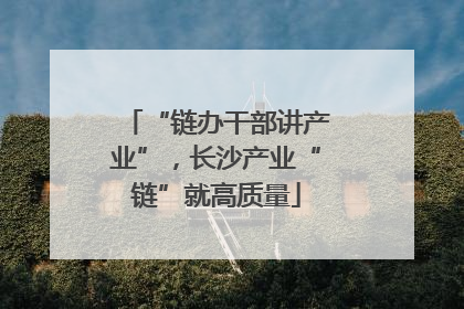 “链办干部讲产业”，长沙产业“链”就高质量