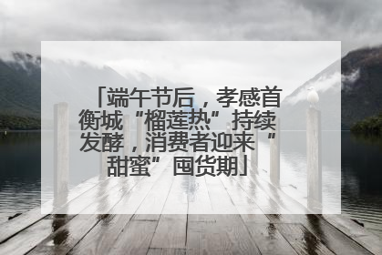 端午节后，孝感首衡城“榴莲热”持续发酵，消费者迎来“甜蜜”囤货期