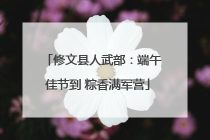 修文县人武部：端午佳节到 粽香满军营