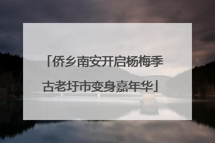 侨乡南安开启杨梅季 古老圩市变身嘉年华