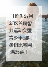 临沂沂河新区首届智力运动会暨青少年国际象棋比赛圆满落幕！