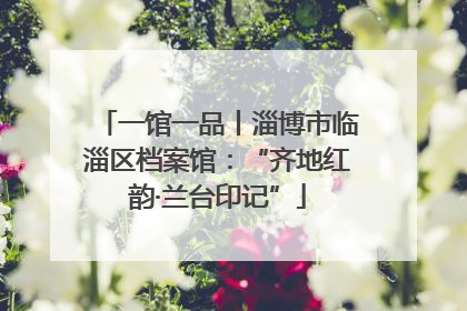 一馆一品丨淄博市临淄区档案馆：“齐地红韵·兰台印记”
