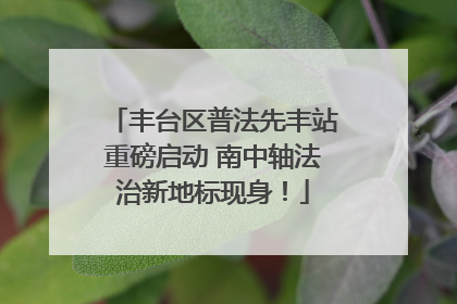 丰台区普法先丰站重磅启动 南中轴法治新地标现身！