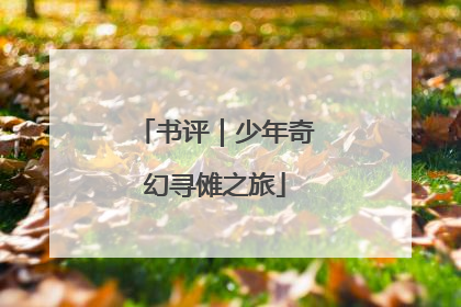 书评｜少年奇幻寻傩之旅
