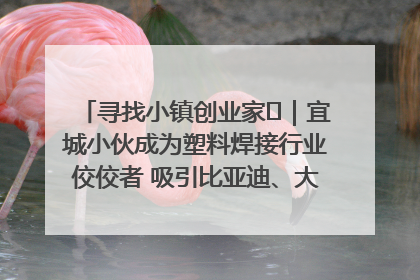 寻找小镇创业家㉞｜宜城小伙成为塑料焊接行业佼佼者 吸引比亚迪、大众等多家名企合作