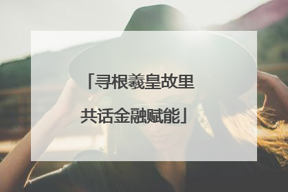 寻根羲皇故里 共话金融赋能
