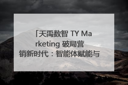 天禹数智 TY Marketing 破局营销新时代：智能体赋能与人才培育双轮驱动