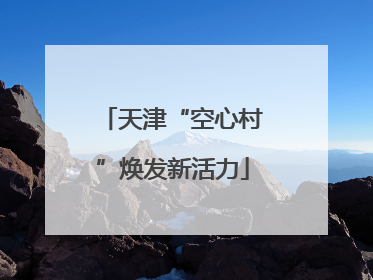 天津“空心村”焕发新活力