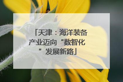 天津：海洋装备产业迈向“数智化”发展新路