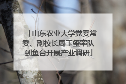 山东农业大学党委常委、副校长周玉玺率队到鱼台开展产业调研