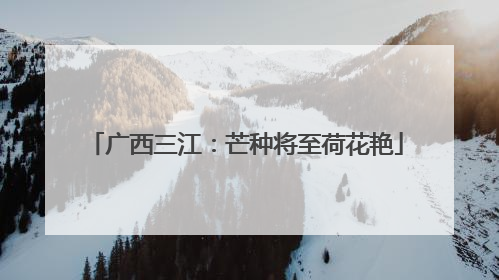 广西三江：芒种将至荷花艳
