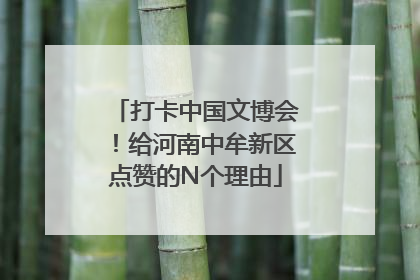 打卡中国文博会！给河南中牟新区点赞的N个理由