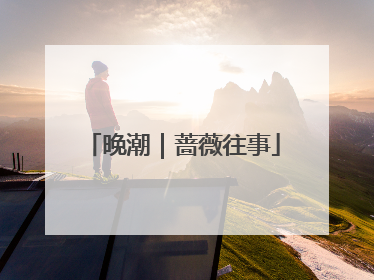 晚潮｜蔷薇往事