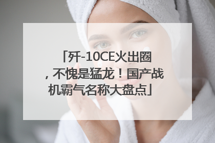歼-10CE火出圈，不愧是猛龙！国产战机霸气名称大盘点