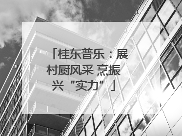 桂东普乐：展村厨风采 烹振兴“实力”