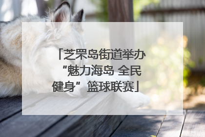 芝罘岛街道举办“魅力海岛 全民健身”篮球联赛