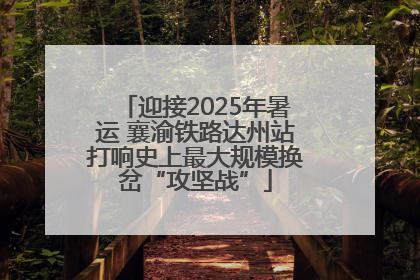 迎接2025年暑运 襄渝铁路达州站打响史上最大规模换岔“攻坚战”