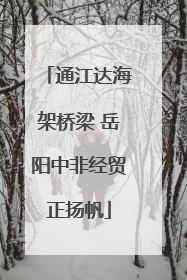 通江达海架桥梁 岳阳中非经贸正扬帆