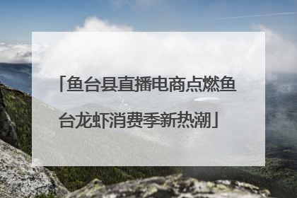 鱼台县直播电商点燃鱼台龙虾消费季新热潮
